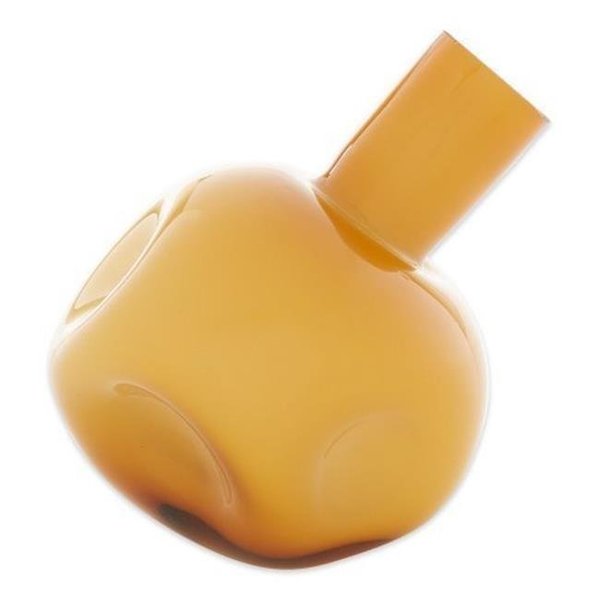Accent Plus 10019127 Yellow Abstract Vase; Blue